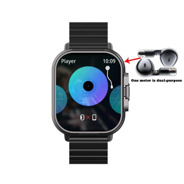Smart Watch 2-in-1 With Earphones - Image 5