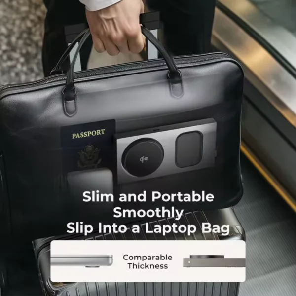 LISEN Portable Multifunction15W Wireless Fast Charger Foldable - Image 2