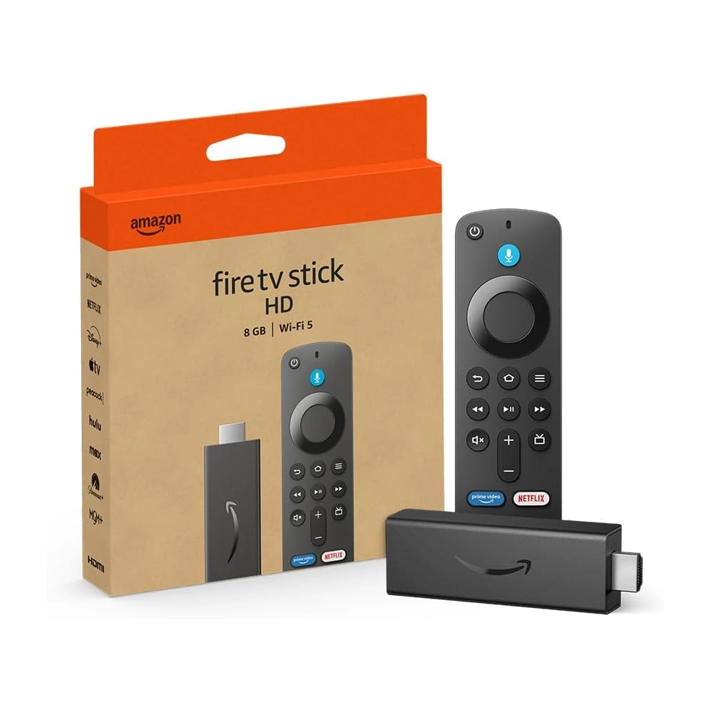 Amazon Fire TV Stick (HD, 8GB, Wi-Fi)