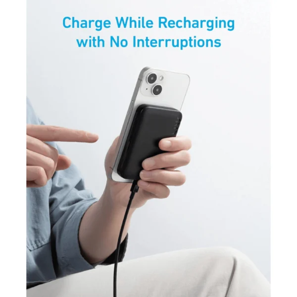 Anker 321 MagGo Power Bank – 5000mAh Magnetic Wireless Battery - Image 3