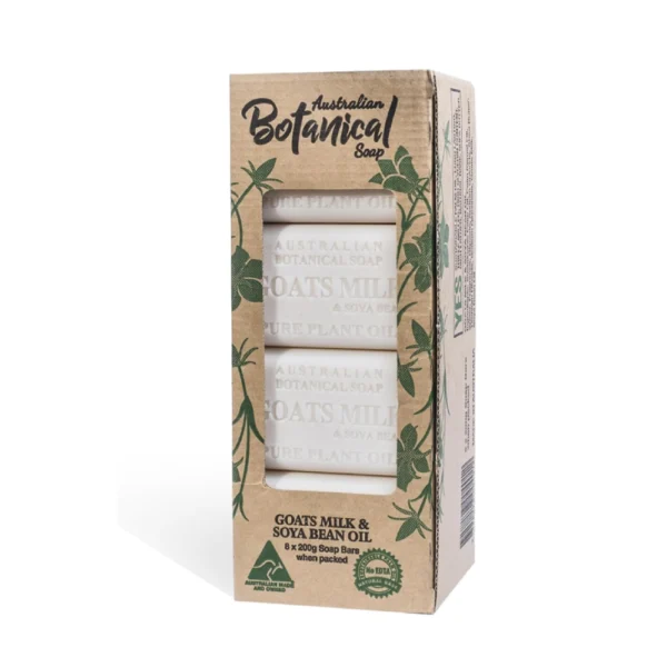 Australian Botanical Goat Milk Soap Set – 7 OZ Bars, Pack of 8 - Image 2