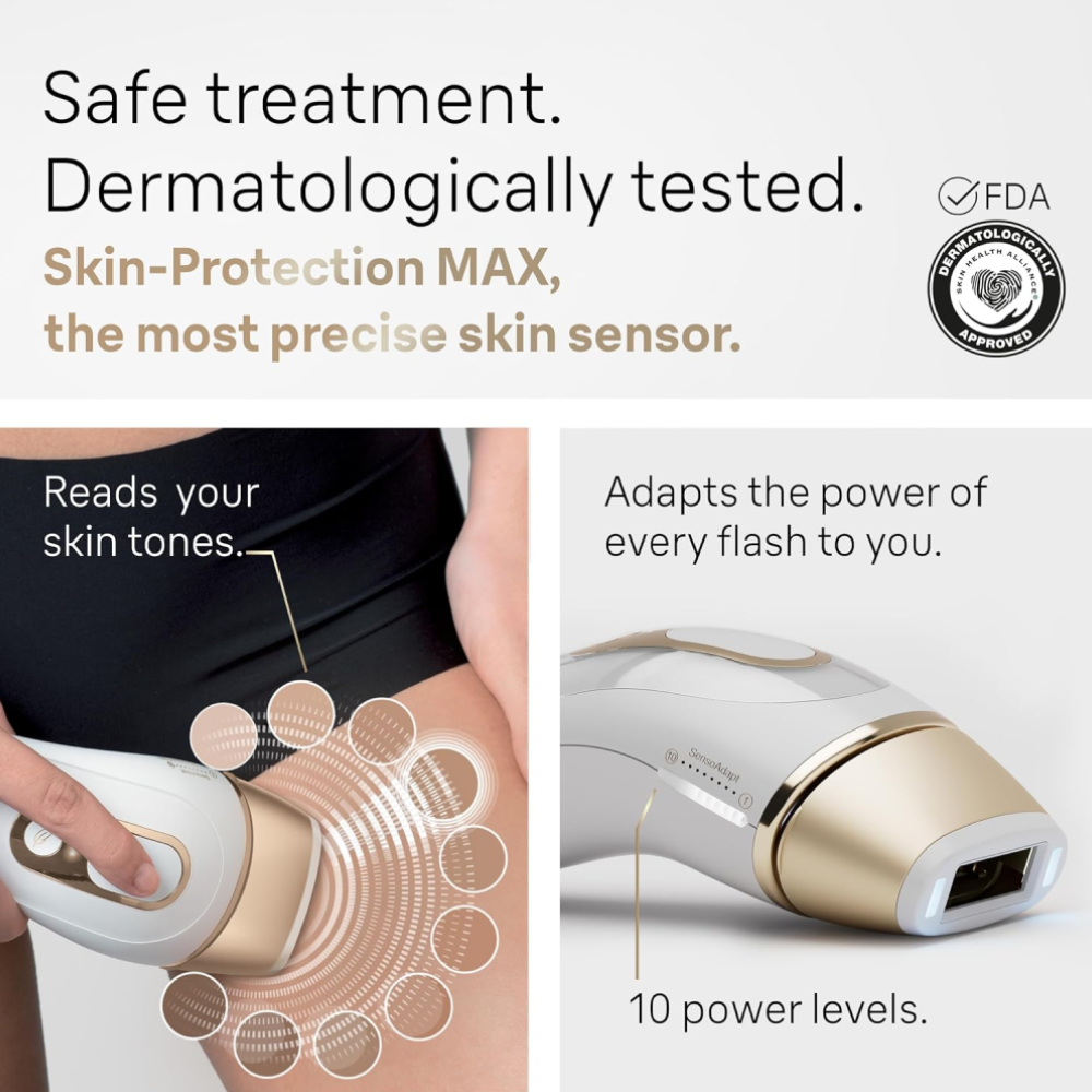 Braun IPL At-Home Laser Hair Removal for Women and Men - Image 3