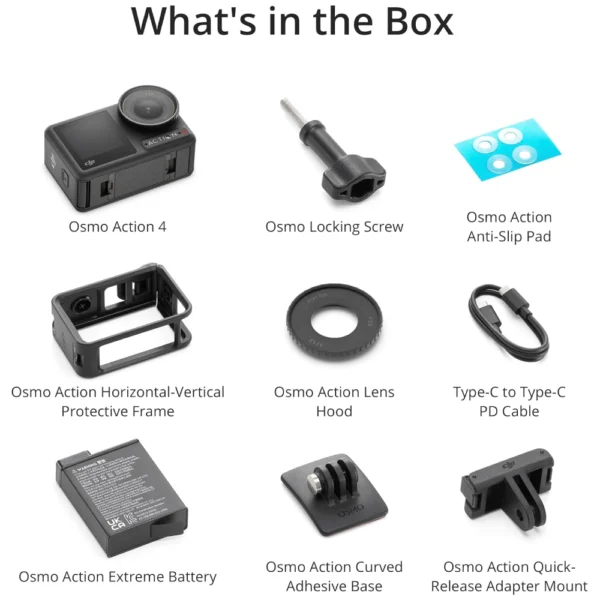 DJI Osmo Action 4 Standard Combo – 4K/120fps Waterproof Action Camera - Image 2