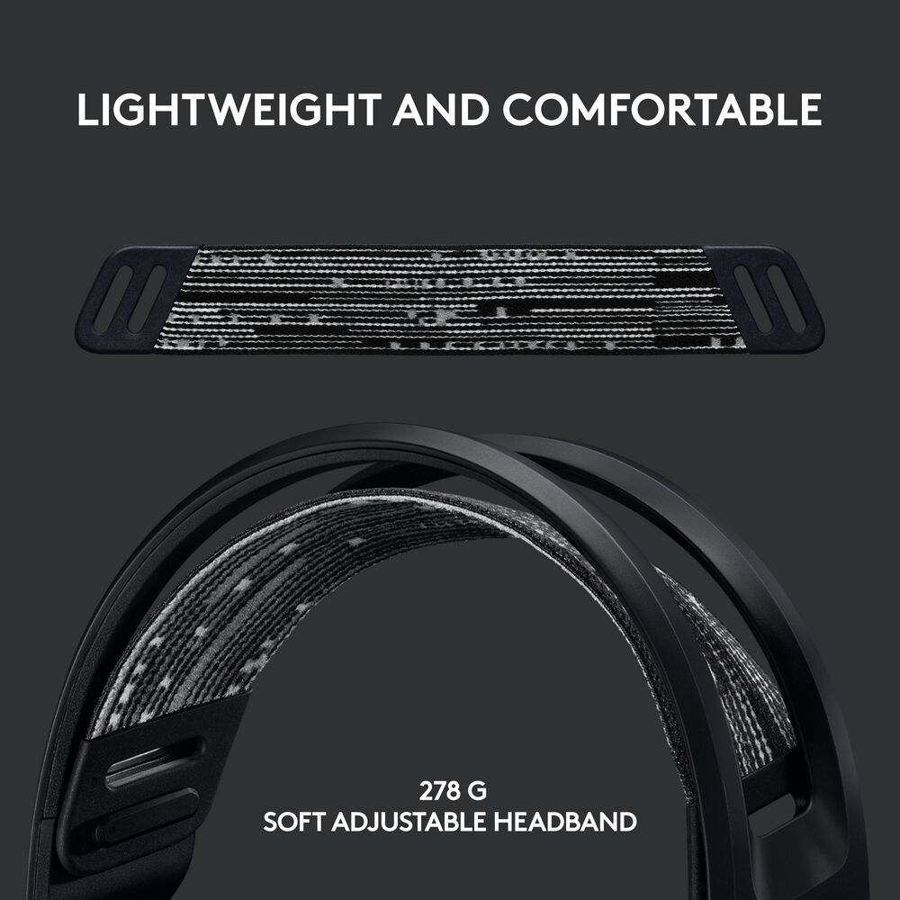 Logitech G733 LIGHTSPEED Wireless Gaming Headset – Black - Image 7