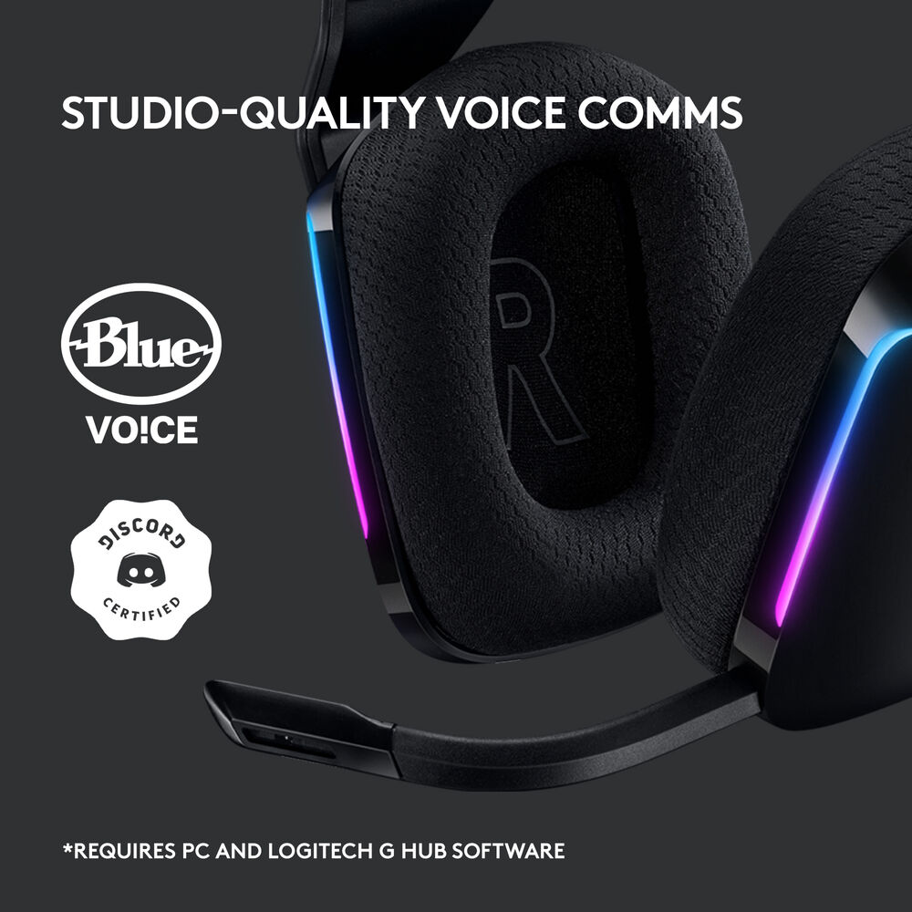 Logitech G733 LIGHTSPEED Wireless Gaming Headset – Black - Image 3