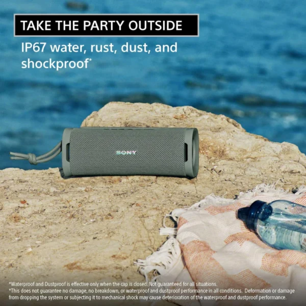 Sony ULT Field 1 Waterproof Portable Bluetooth Speaker – Black - Image 2