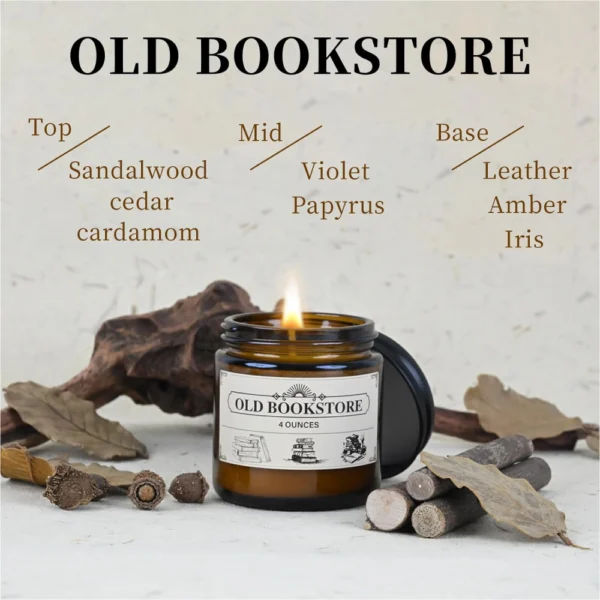 Ventro Vykor Old Bookstore Candle - Image 4