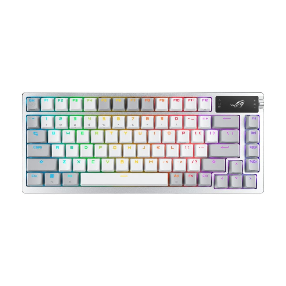 ASUS ROG Azoth 75 Wireless DIY Custom Gaming Keyboard â White