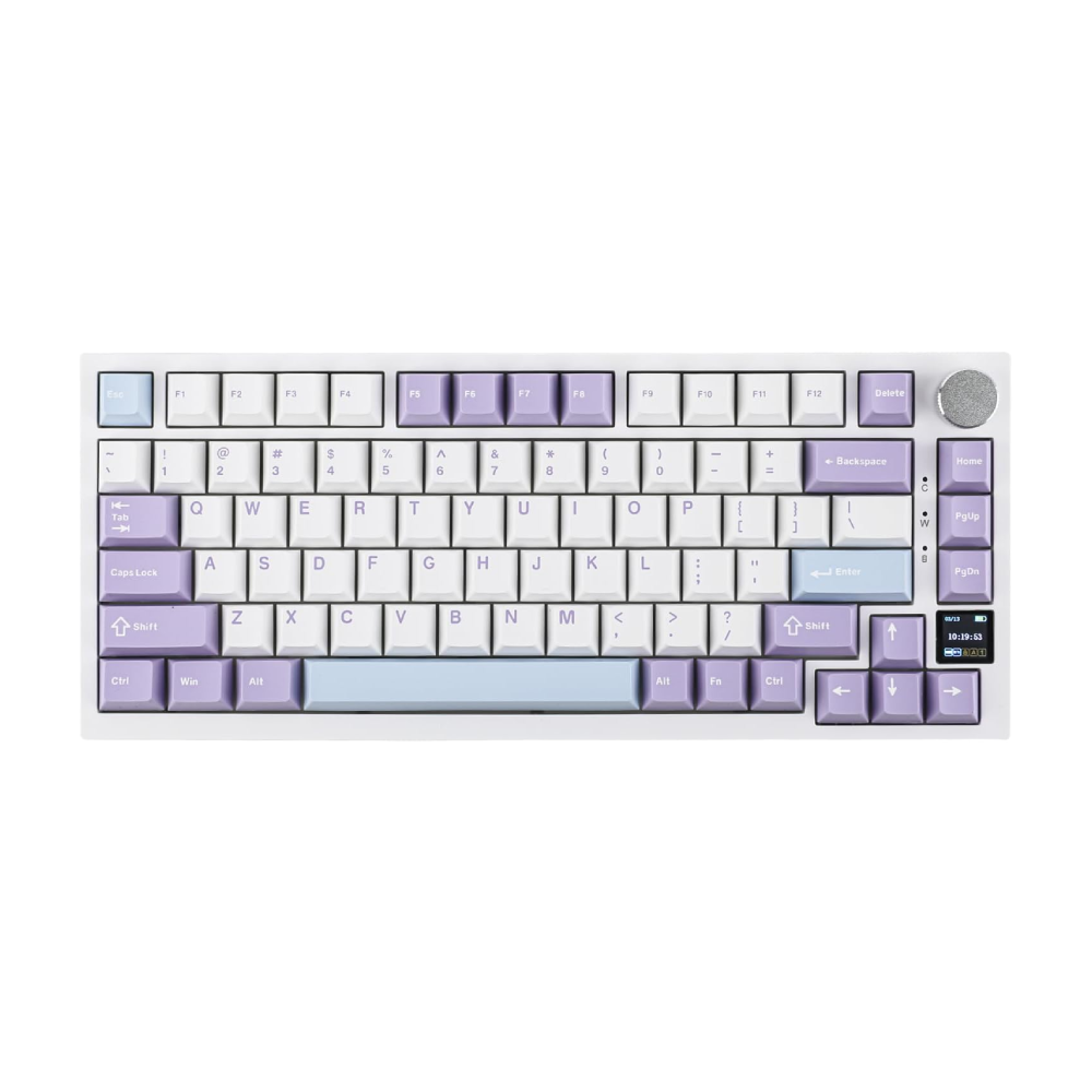 EPOMAKER Ajazz AK820 Pro Wireless Mechanical Keyboard– Purple