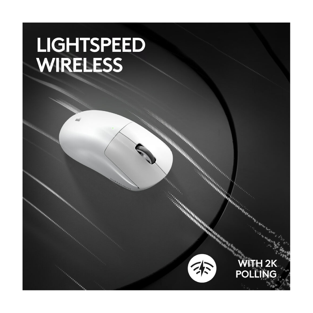 Logitech G Pro X Superlight 2 Wireless Gaming Mouse – White - Image 6