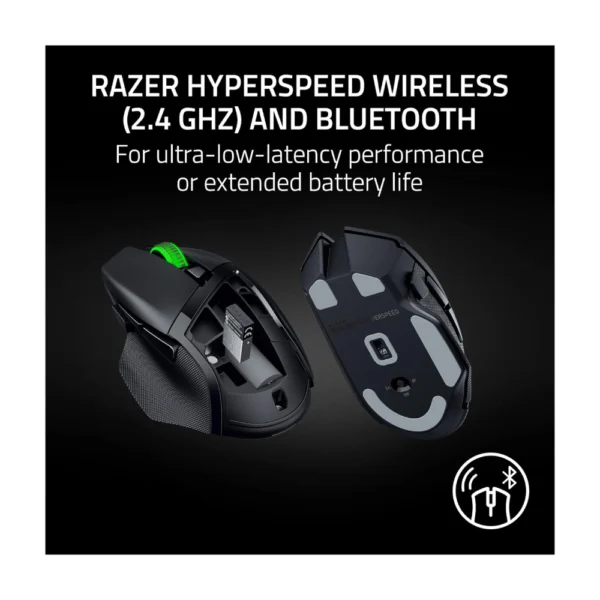 Razer Basilisk V3 X HyperSpeed Wireless Gaming Mouse – Black - Image 4