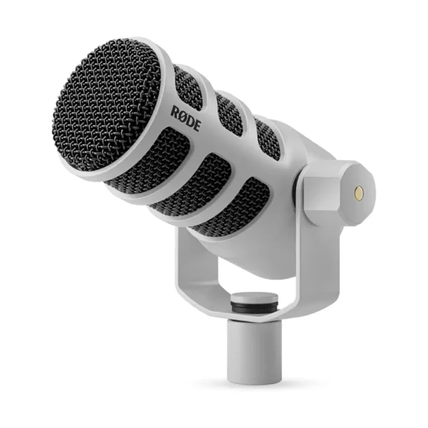 RØDE PodMic Cardioid Dynamic Broadcast Microphone – White