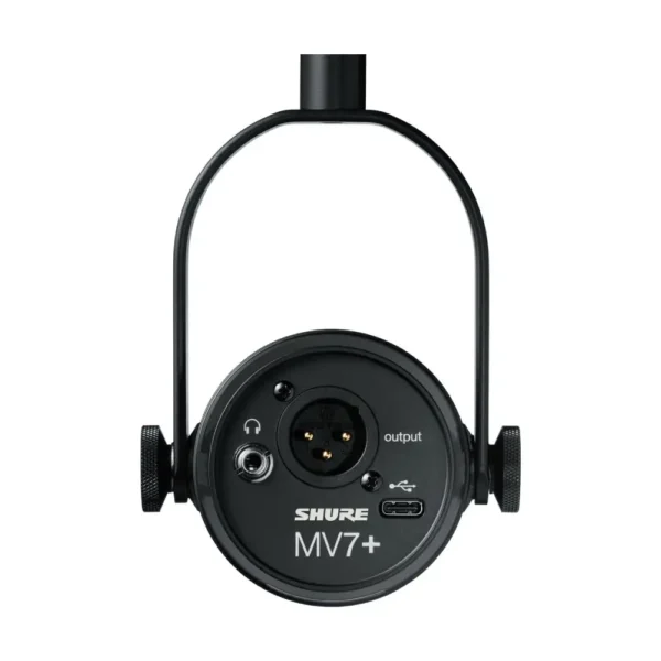 Shure MV7+ Podcast Dynamic Microphone with Stand – Black - Image 7