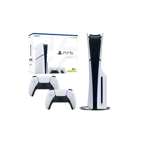 Sony PlayStation 5 Slim 1TB Console Bundle with Dual Controllers