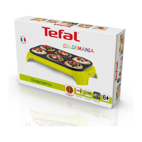 Tefal Crep'Party Colormania Electric Crepe Maker - Image 2