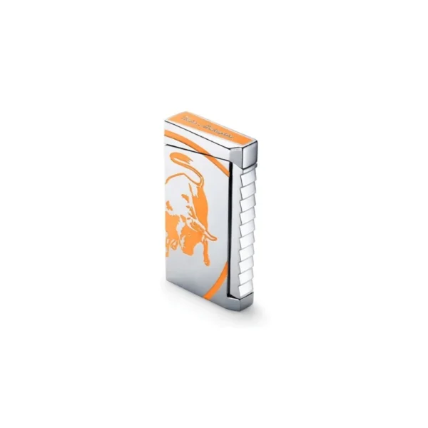 Tonino Lamborghini Il Toro Orange Torch Flame Lighter