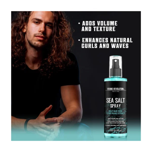 Viking Revolution Sea Salt Spray for Men – 8.8oz - Image 3