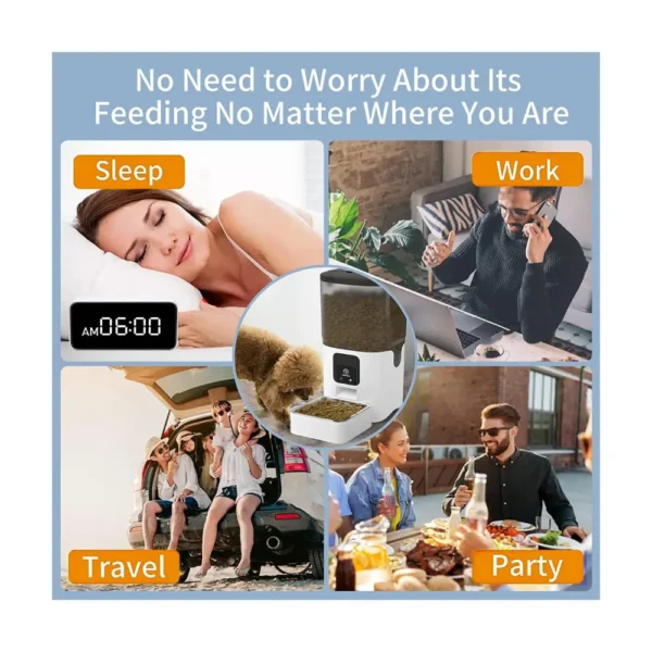 Smart Automatic Cat Feeder – WiFi Pet Feeder with APP Control - Image 6