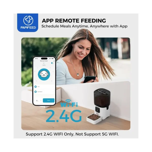 Smart Automatic Cat Feeder – WiFi Pet Feeder with APP Control - Image 5