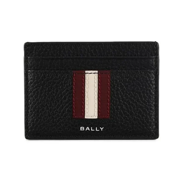BALLY Ribbon Leather Card Case – Elegance