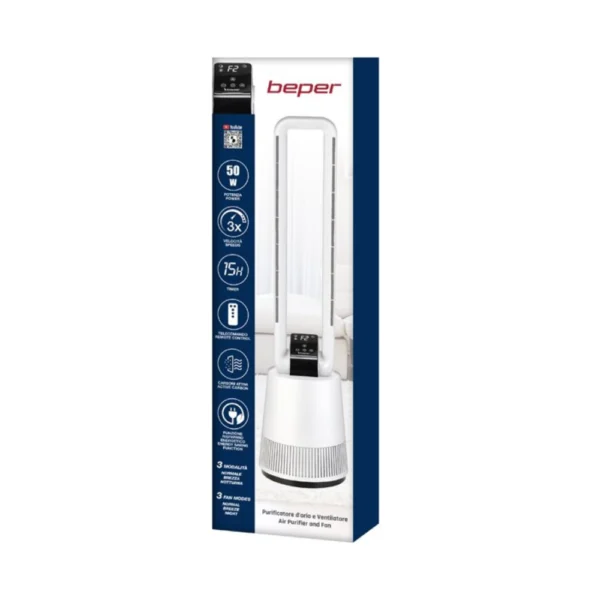 Beper Fan and Air Purifier – Breathe Fresh, Stay Cool! - Image 2