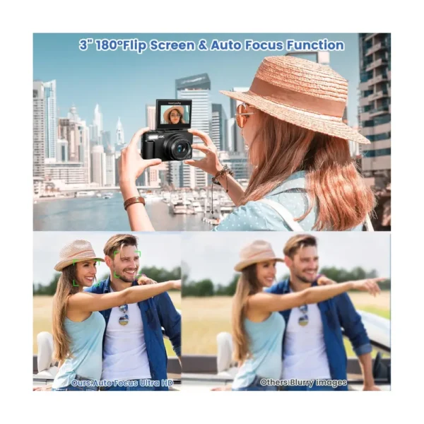 4K Digital Camera for Photography & Vlogging - Image 6