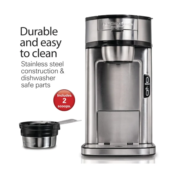 Hamilton Beach Single Cup Coffee Maker – Fast - Image 3
