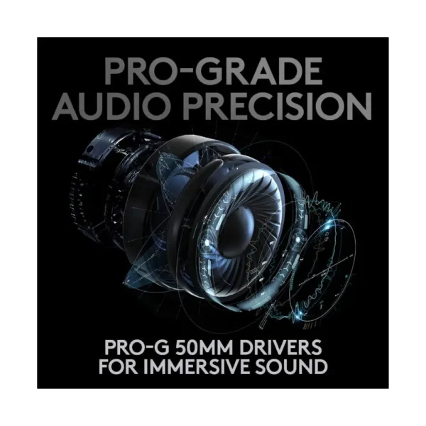 Logitech G PRO X Wireless LIGHTSPEED Gaming Headset - Black - Image 3