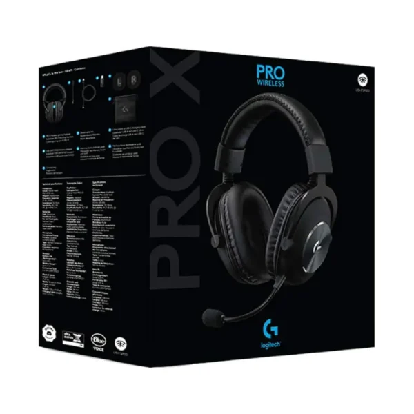 Logitech G PRO X Wireless LIGHTSPEED Gaming Headset - Black - Image 2
