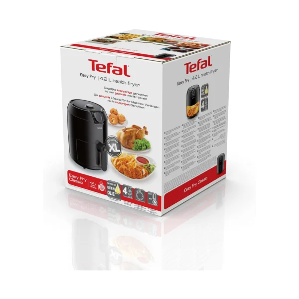 Tefal Easy Fry Healthy Fryer, 4.2 L, Black - EY2018 - Image 2