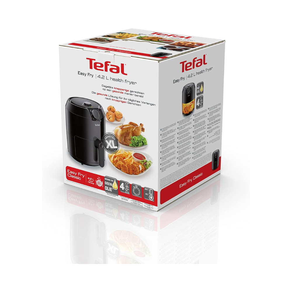 Tefal Easy Fry Healthy Fryer, 4.2 L, Black - EY2018 - Image 2