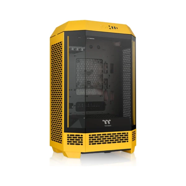 Thermaltake Tower 300 Bumblebee Micro-ATX Case – Bold & Compact