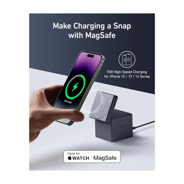 Anker 3-in-1 Cube Compatible with MagSafe – The Ultimate Charging Solution - Image 4