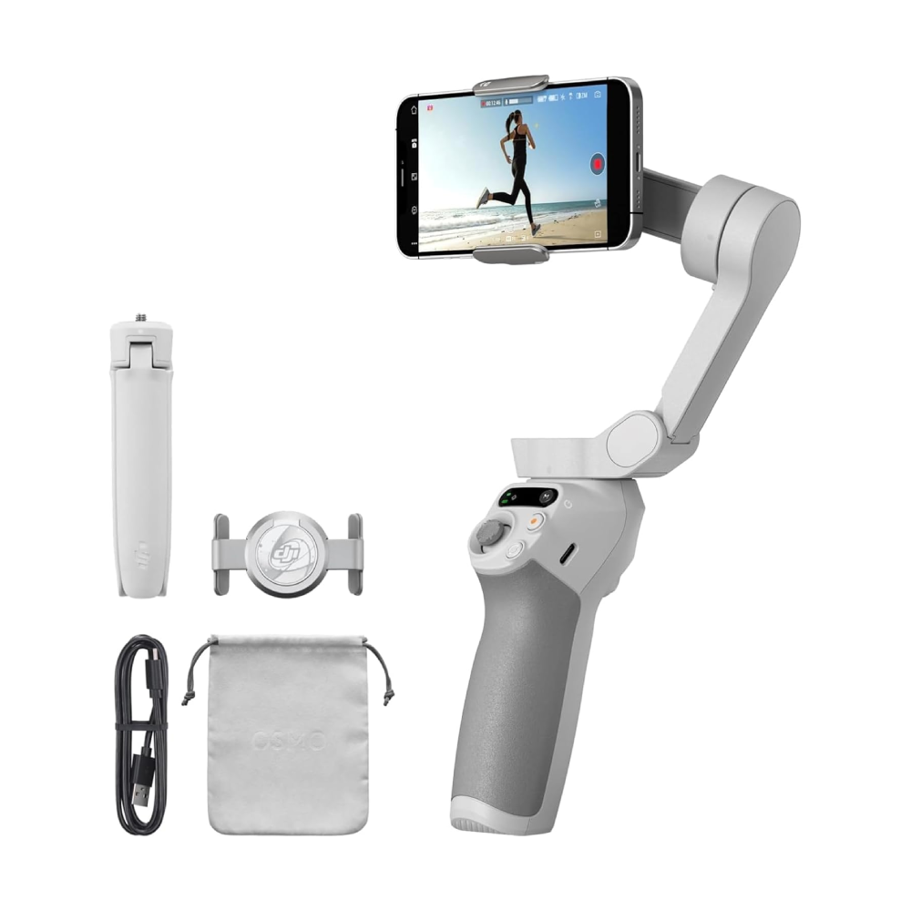 DJI Osmo Mobile SE – 3-Axis Phone Gimbal Stabilizer for iPhone & Android