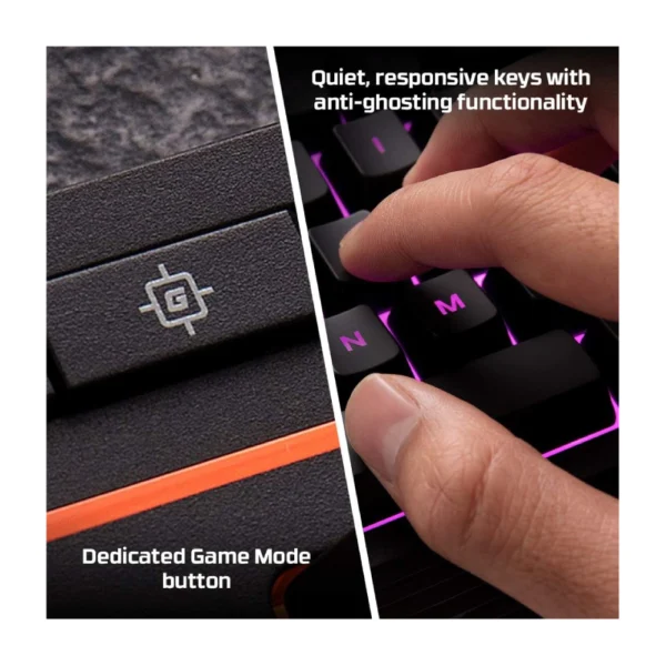 HyperX Alloy Core RGB – Membrane Gaming Keyboard - Image 2